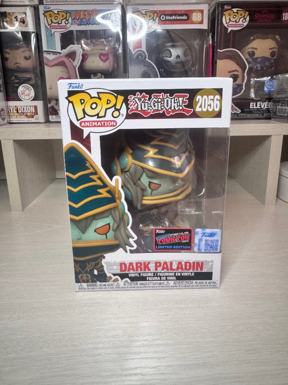 Funko Pop! Yu-Gi-Oh! Dark Paladin NYCC 2025 Exclusive #2056 Official Sticker